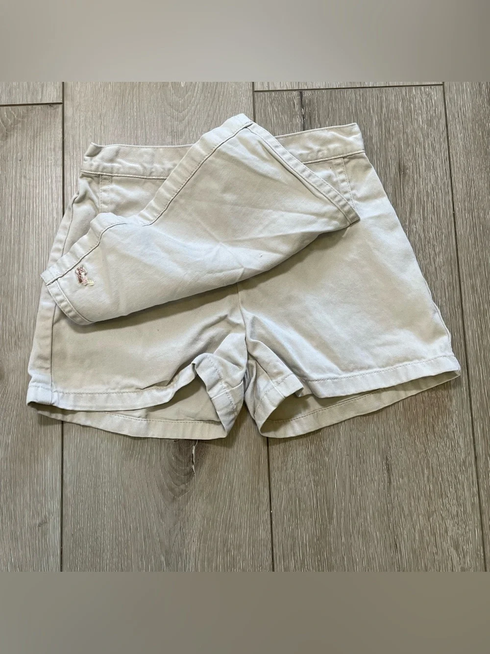 Polo Ralph Lauren 4T White Tennis Skort Old Money Aesthetic‎ Tan Y2k Vintage